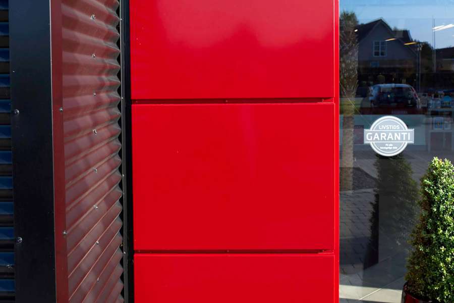 Markanter Eingangsbereich sorgt für Branding, Jyllandsvej 2, 9500 Hobro